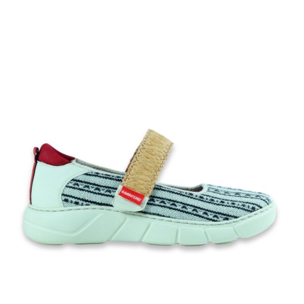 Sneakers Mujer Lana Merina Blancas